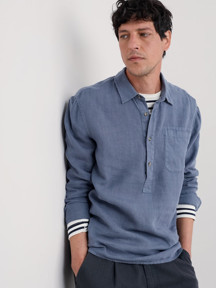 Men's Artist's Linen Shirt