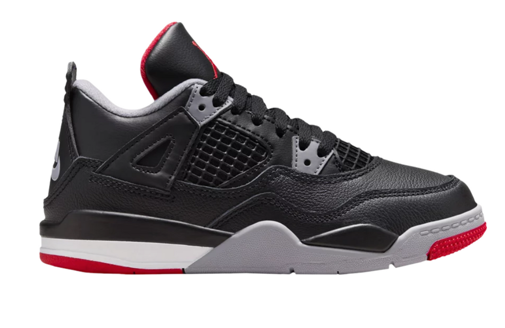 Pre-School Air Jordan 4 Retro "Bred Reimagined"