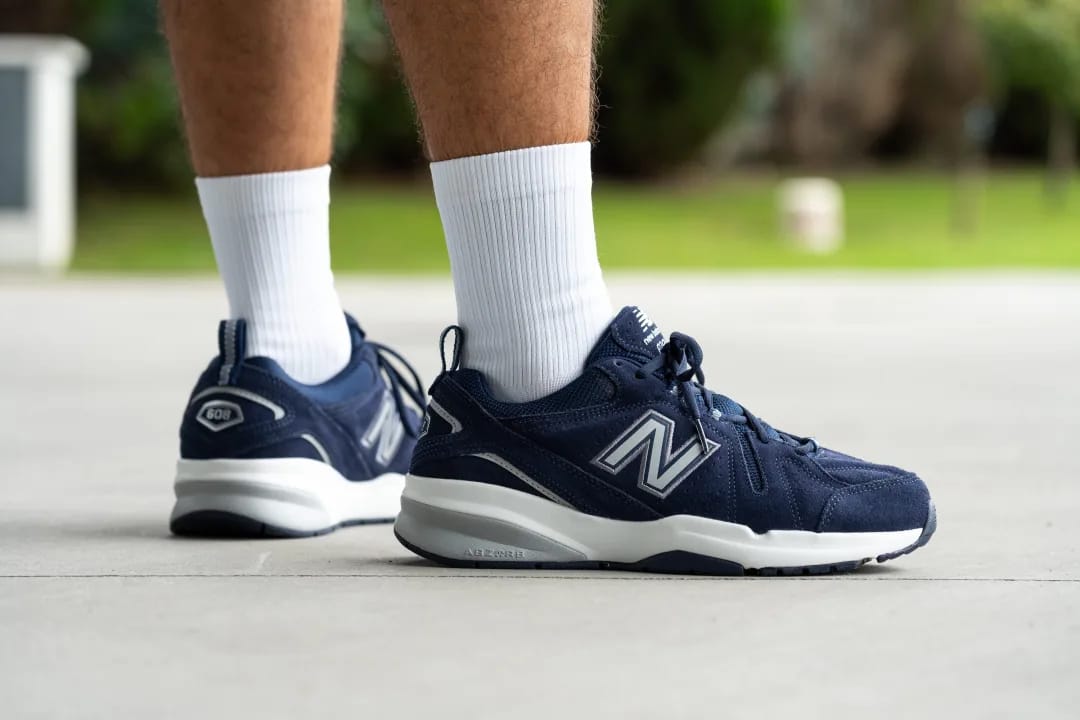 Men's Wide Fit New Balance MX608UN5 (New 624) Walking/Running Sneakers - ABZORB